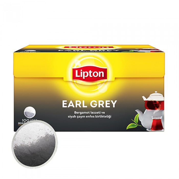 Lipton Early Grey Demlik Poşet Çay 100 Adet
